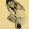 Ariana Grande series retro posters kraft paper wall stickers posters decorated in the bedroom cafe bar 4 - Ariana Grande Shop