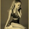 Ariana Grande series retro posters kraft paper wall stickers posters decorated in the bedroom cafe bar 6 - Ariana Grande Shop