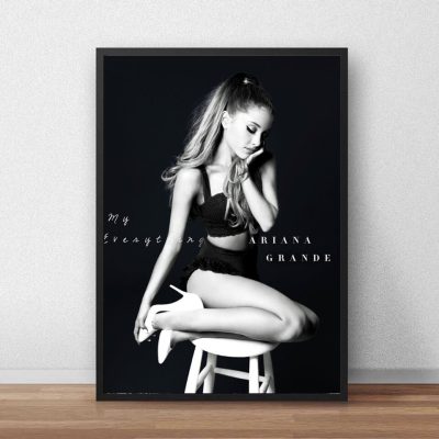 Pop Star Ariana Grande Canvas Painting Poster HD Print Wall Art Living Room Home Decoration 5 - Ariana Grande Shop