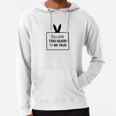 You Are Too Good To Be True (Black) Hoodie Official Ariana Grande Merch
