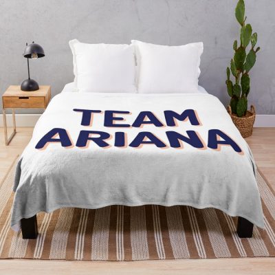 Team Ariana Throw Blanket Official Ariana Grande Merch